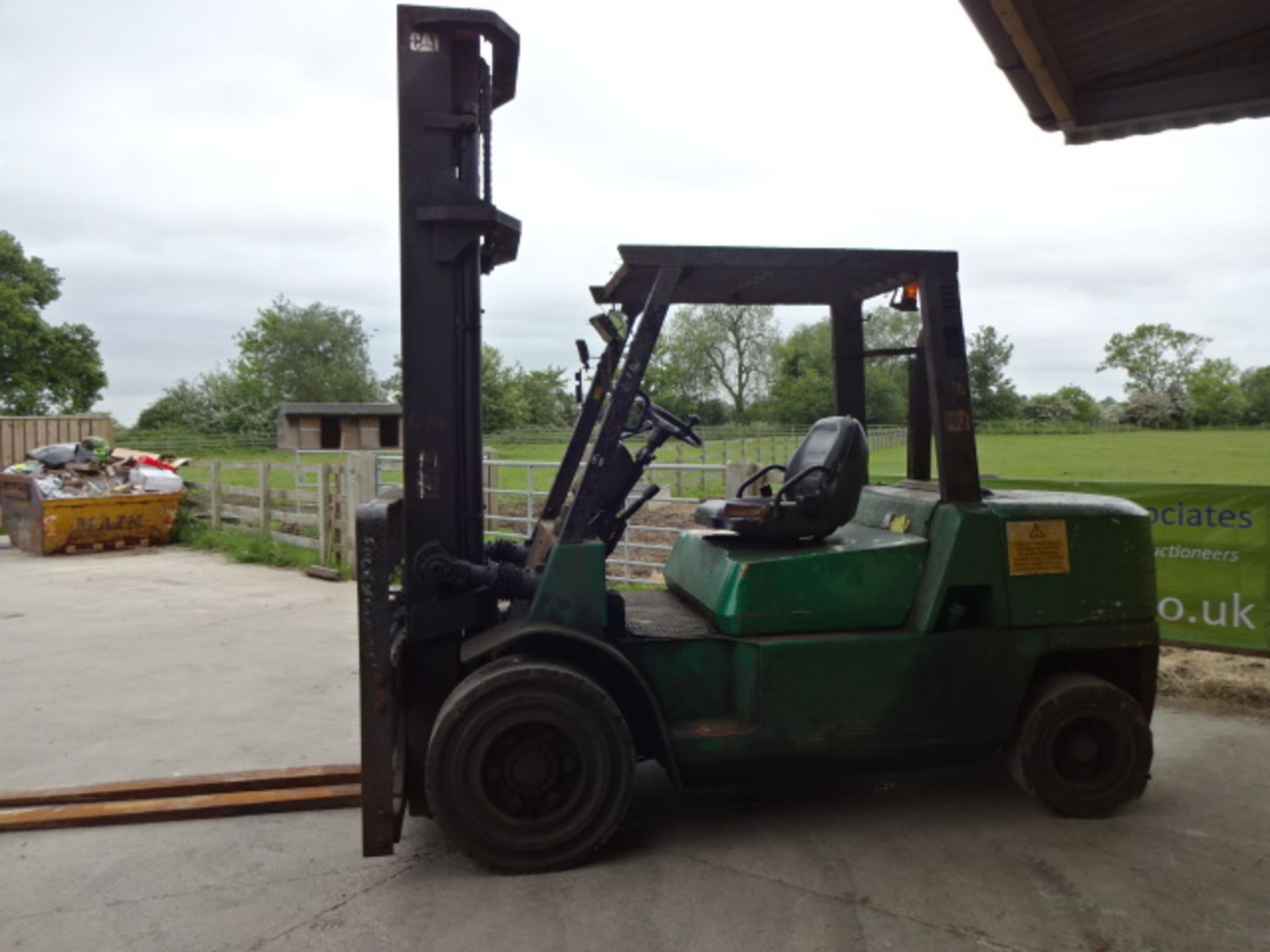 2008 CATERPILLAR DP50K-2 5t diesel driven forklift truck S/n:ET28B51200 with duplex mast (RDL) - Image 4 of 6