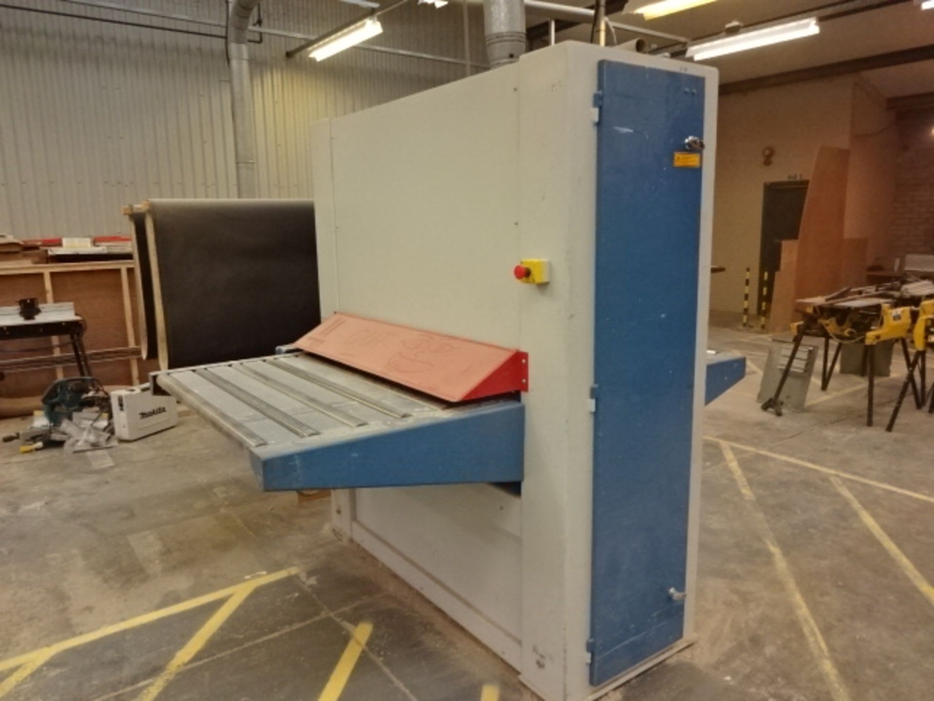 2005 BOERE Sandrite 1100C 415v drum sander S/n: 05066217 1100mm cap, with control panel - Image 4 of 7