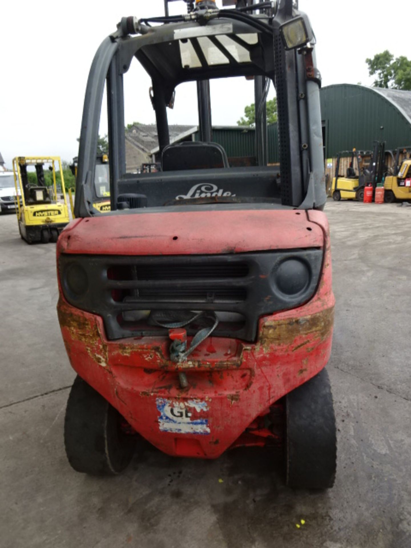 2004 LINE H30D 3t diesel driven forklift truck S/n: H2X3939R00381 with duplex mast & side-shift ( - Image 7 of 7