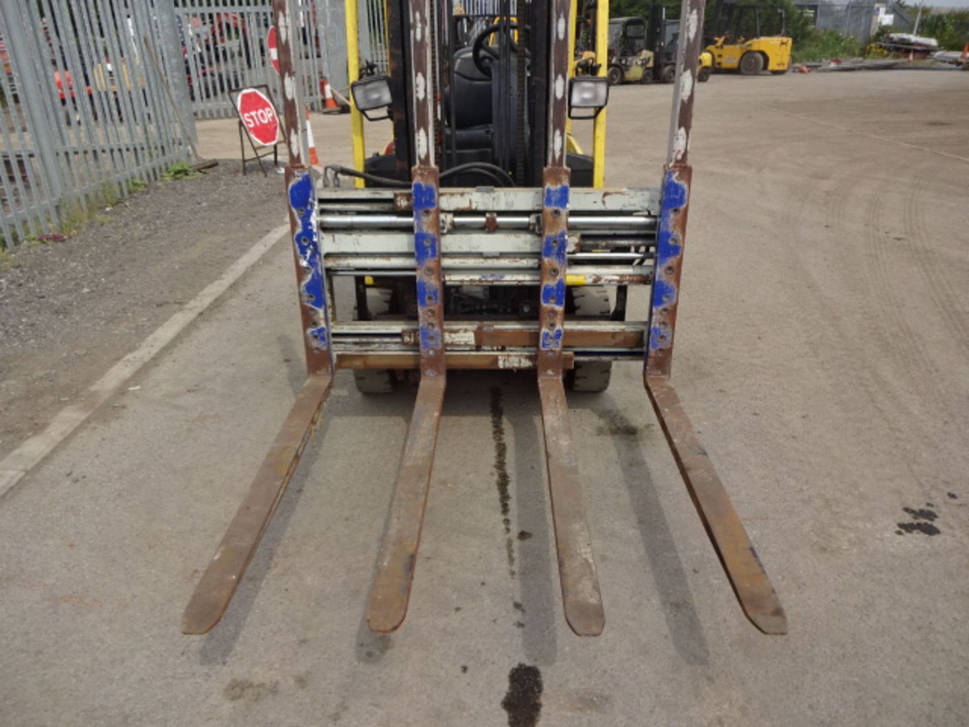 2008 HYSTER J1.8 1.8t battery driven forklift truck (s/n J160A07115F) with duplex mast & CASCADE - Image 4 of 6