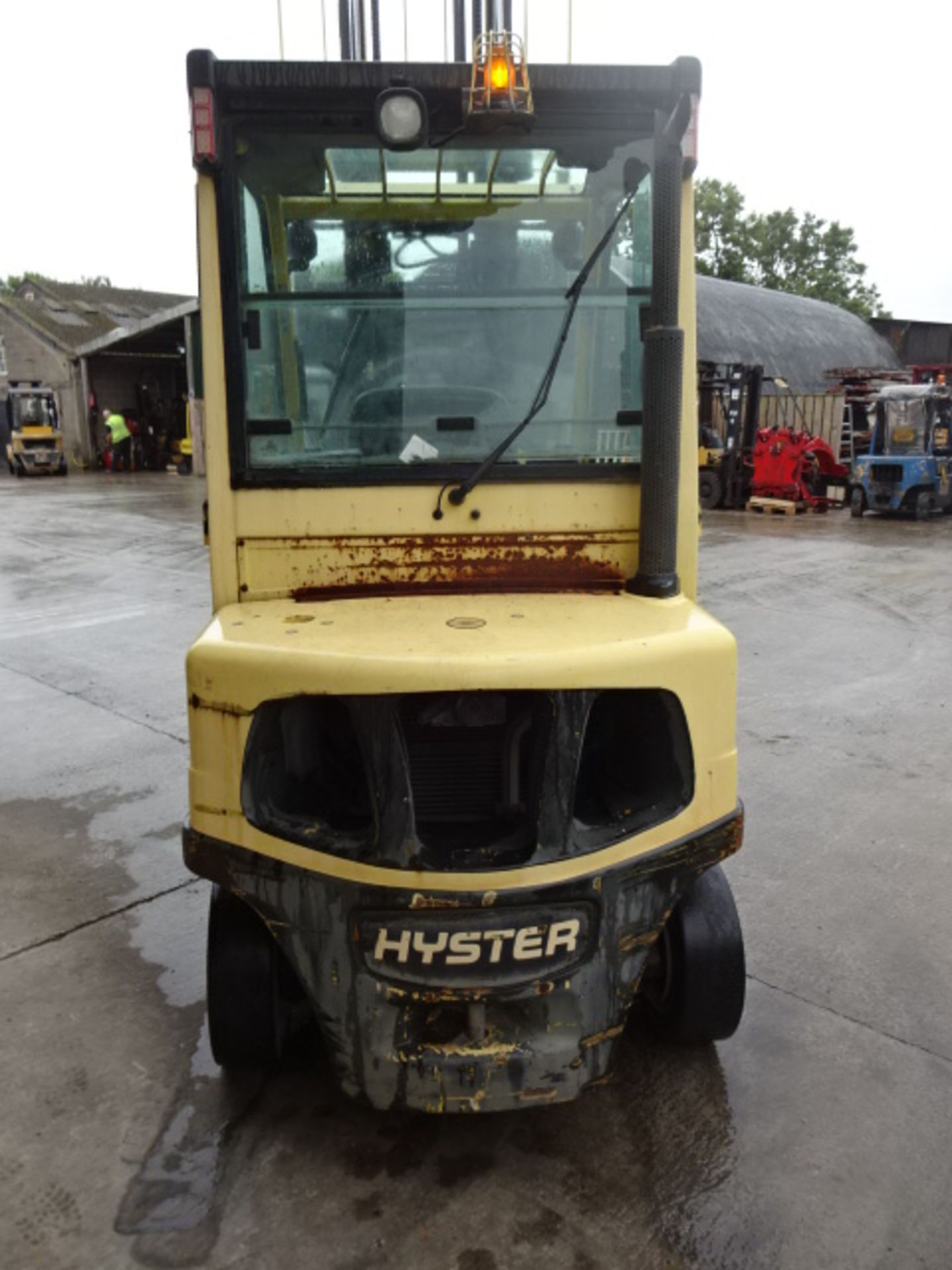 2007 HYSTER H2.5FT 2,5t diesel driven forklift truck S/n: L177B17248E with duplex mast, side-shift & - Image 8 of 8