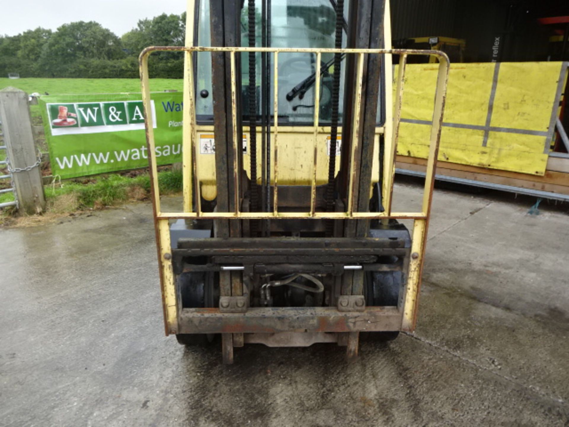 2007 HYSTER H2.5FT 2,5t diesel driven forklift truck S/n: L177B17248E with duplex mast, side-shift & - Image 2 of 8