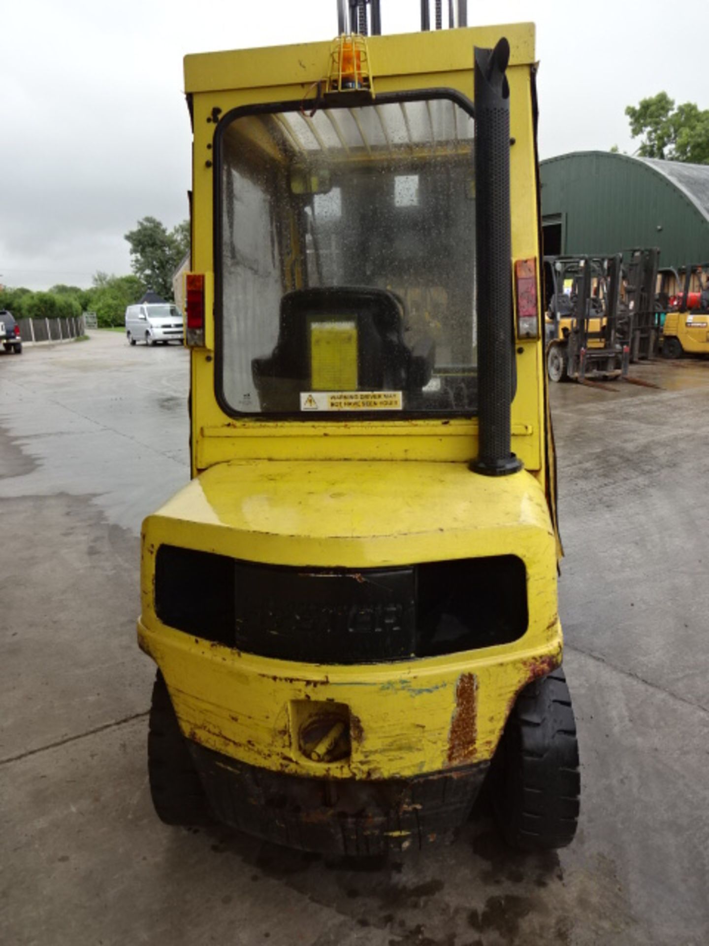 2003 HYSTER H2.50XM 2.5t diesel driven forklift truck S/n: H177B42208A with duplex mast & weather- - Image 10 of 10