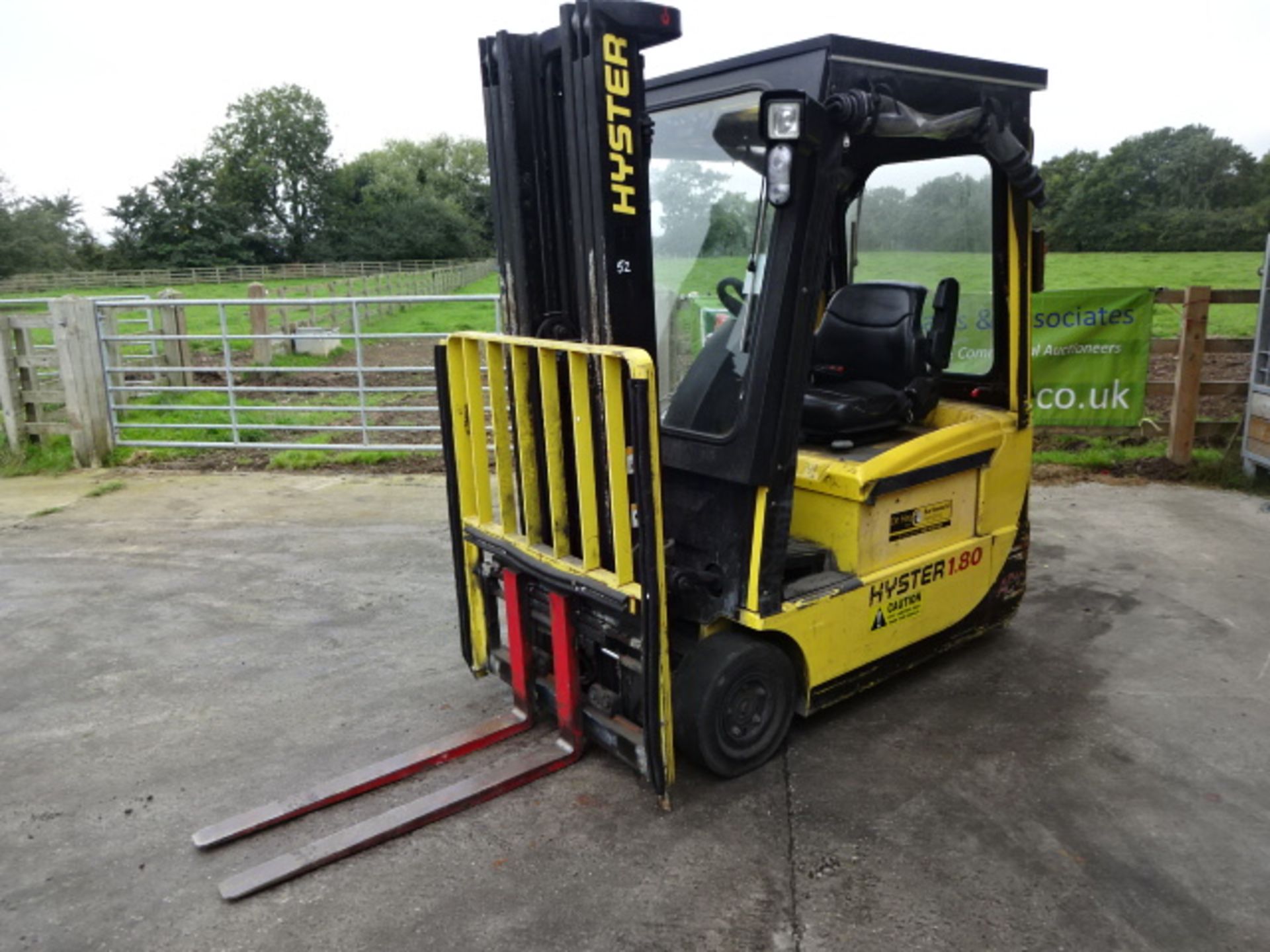 2006 HYSTER J1.80XMT 1.8t battery driven forklift truck S/n: J160A03541D with triplex free-lift - Image 3 of 8