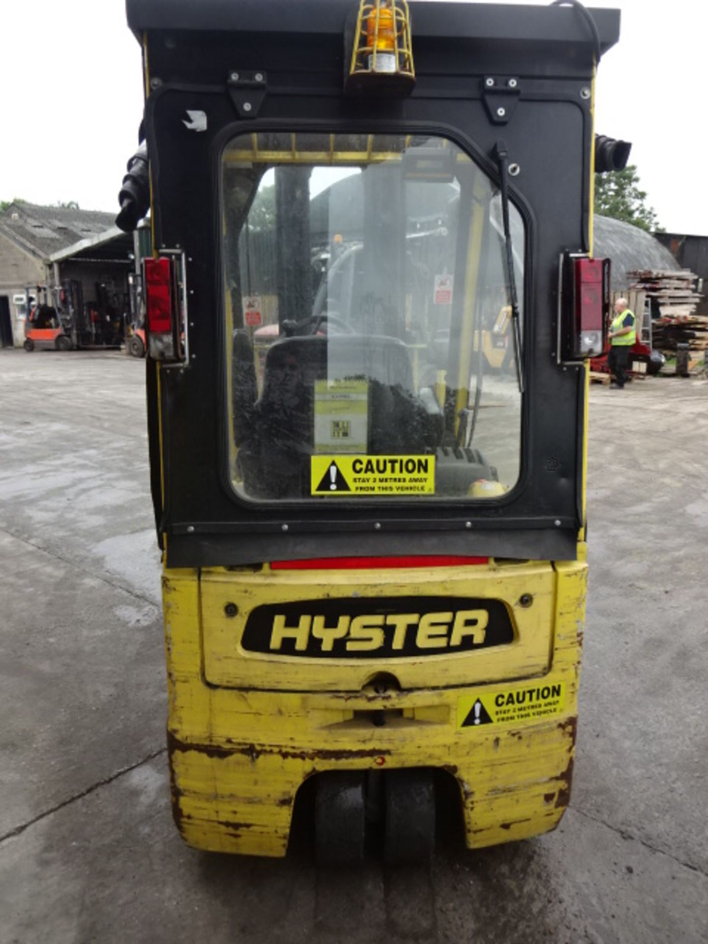 2006 HYSTER J1.80XMT 1.8t battery driven forklift truck S/n: J160A03541D with triplex free-lift - Image 7 of 8