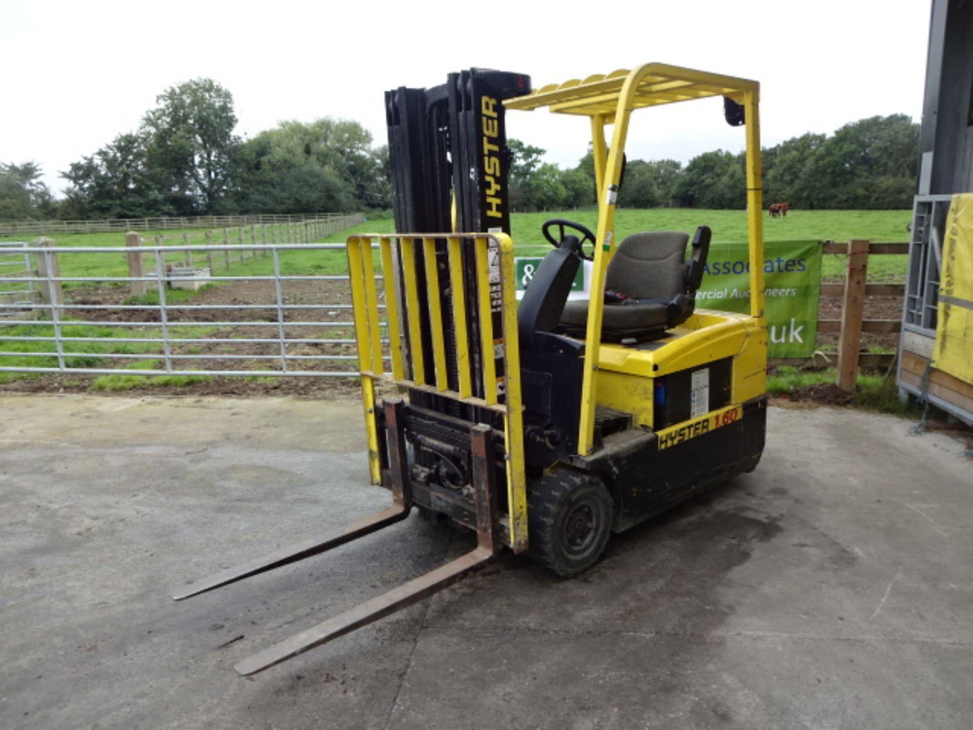 2005 HYSTER J1.60XMT 1.6t battery driven forklift truck S/n: J160A012370C with triplex free-lift - Image 3 of 8