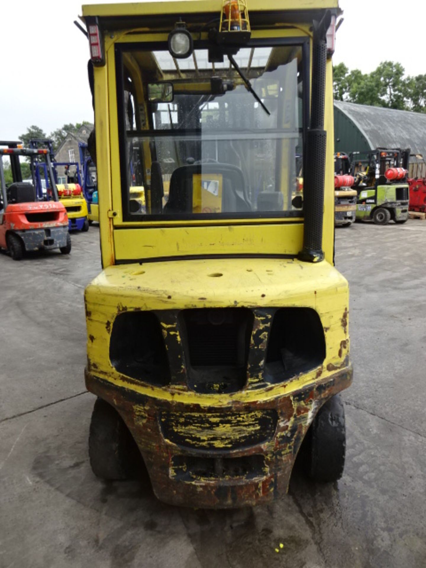 2008 HYSTER H2.5FT 2.5t diesel driven forklift truck S/n: L177B27822F with triplex free-lift mast, - Image 7 of 7