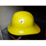 1980s firemans helmet