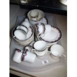 Quantity of china cups and saucers etc