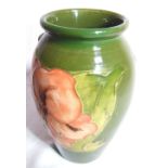 SMALL MOORCROFT VASE.