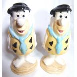 FRED FLINTSTONE FIGURINES.