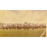 AINTREE RACING PICTURE.