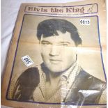 ELVIS EVENING MAIL SOUVENIR.