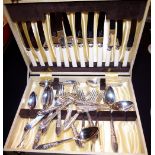 CANTEEN OF CUTLERY.
