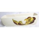 MOORCROFT RECTANGULAR PLANTER.