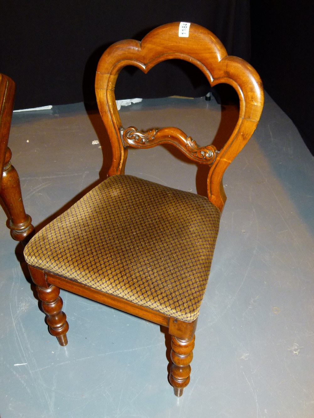 VICTORIAN DINING CHAIRS.