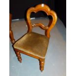 VICTORIAN DINING CHAIRS.