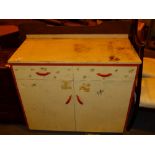 RETRO CUPBOARD. Retro 1950s kitchen cupb