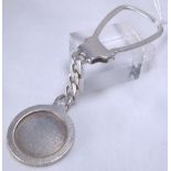 SILVER KEY FOB. Sterling silver key fob,