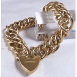 GOLD LINK BRACELET.