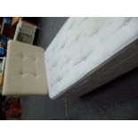 Single bed with mattress and headboard
