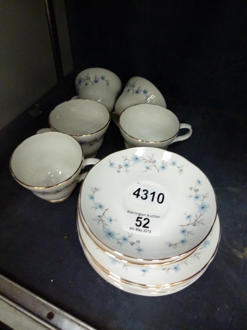 Crown Trent part tea set