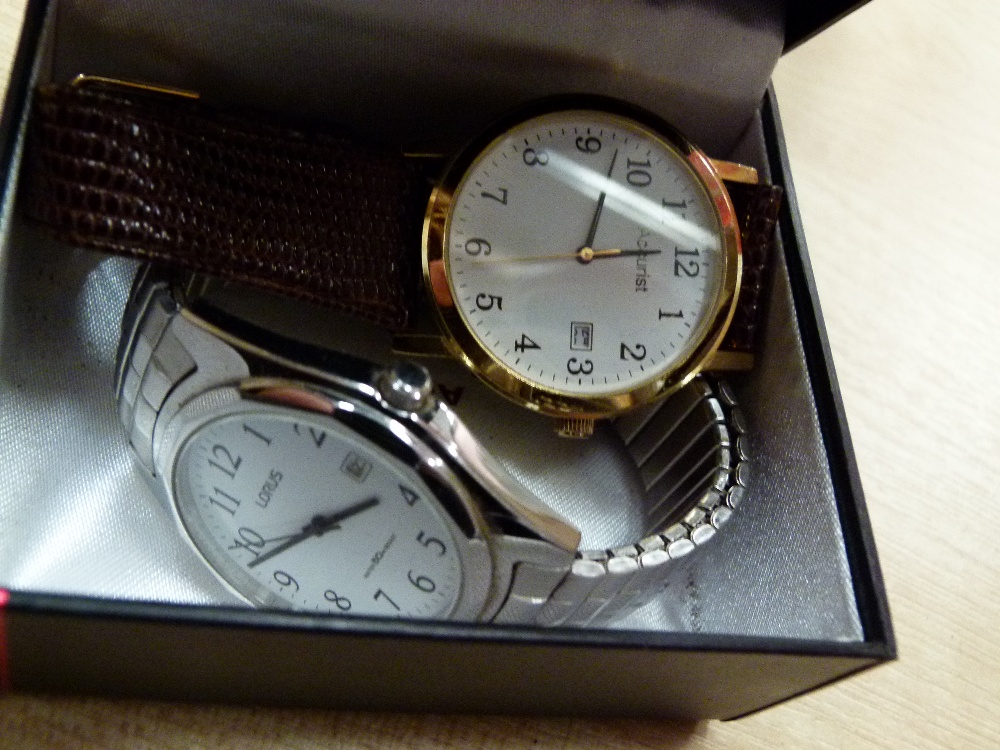 Two wristwatches Lorus and Accurist