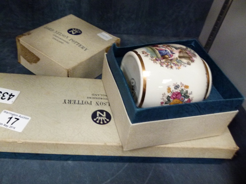 Lord Nelson pottery boxed pots and dishes