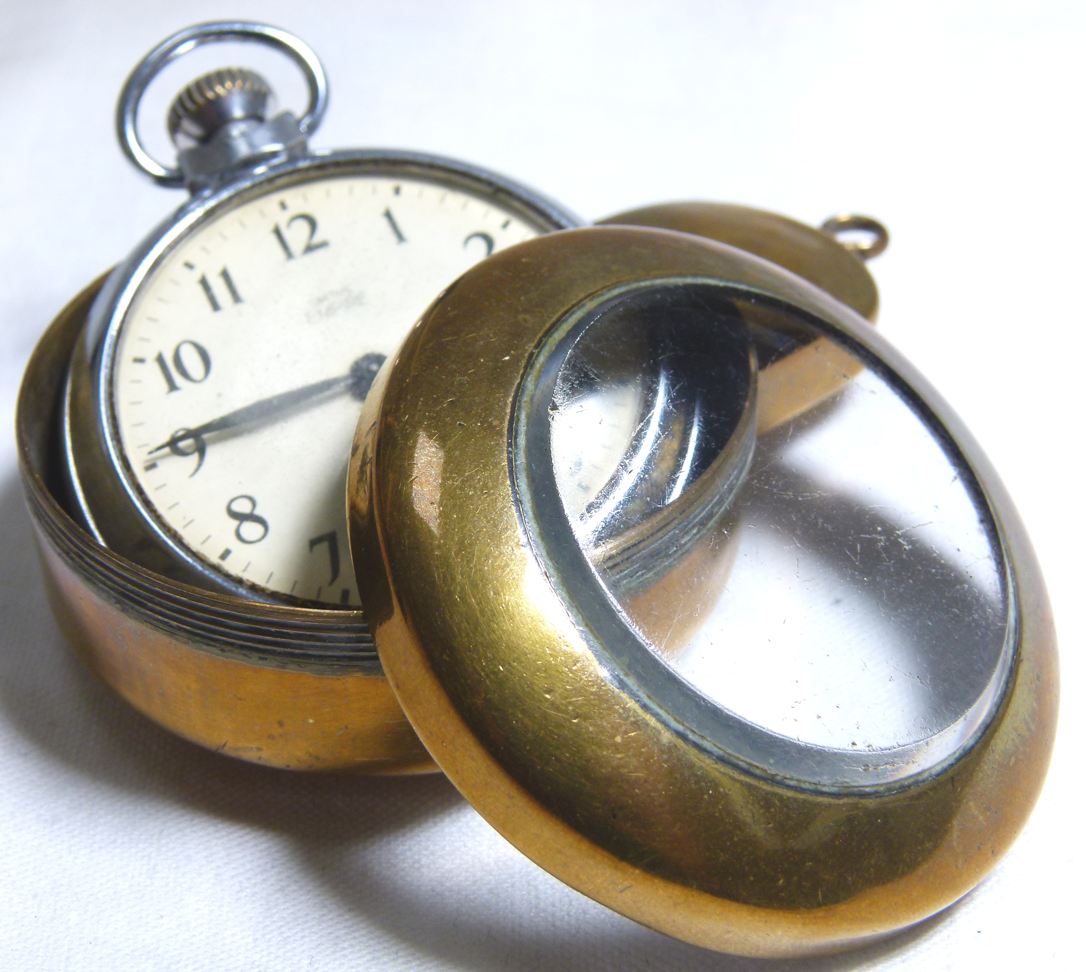 MINERS POCKET WATCH. - Image 2 of 2