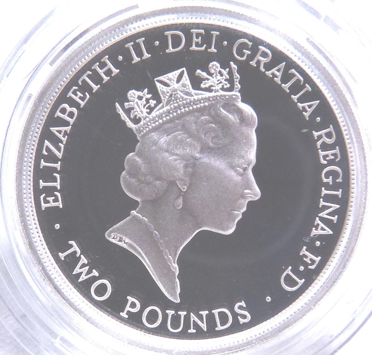 £2 SILVER PROOF COIN. - Image 2 of 2