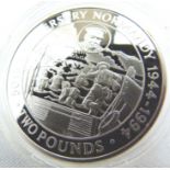 £2 SILVER PROOF COIN.