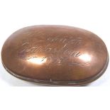 MINERS SNUFF BOX.