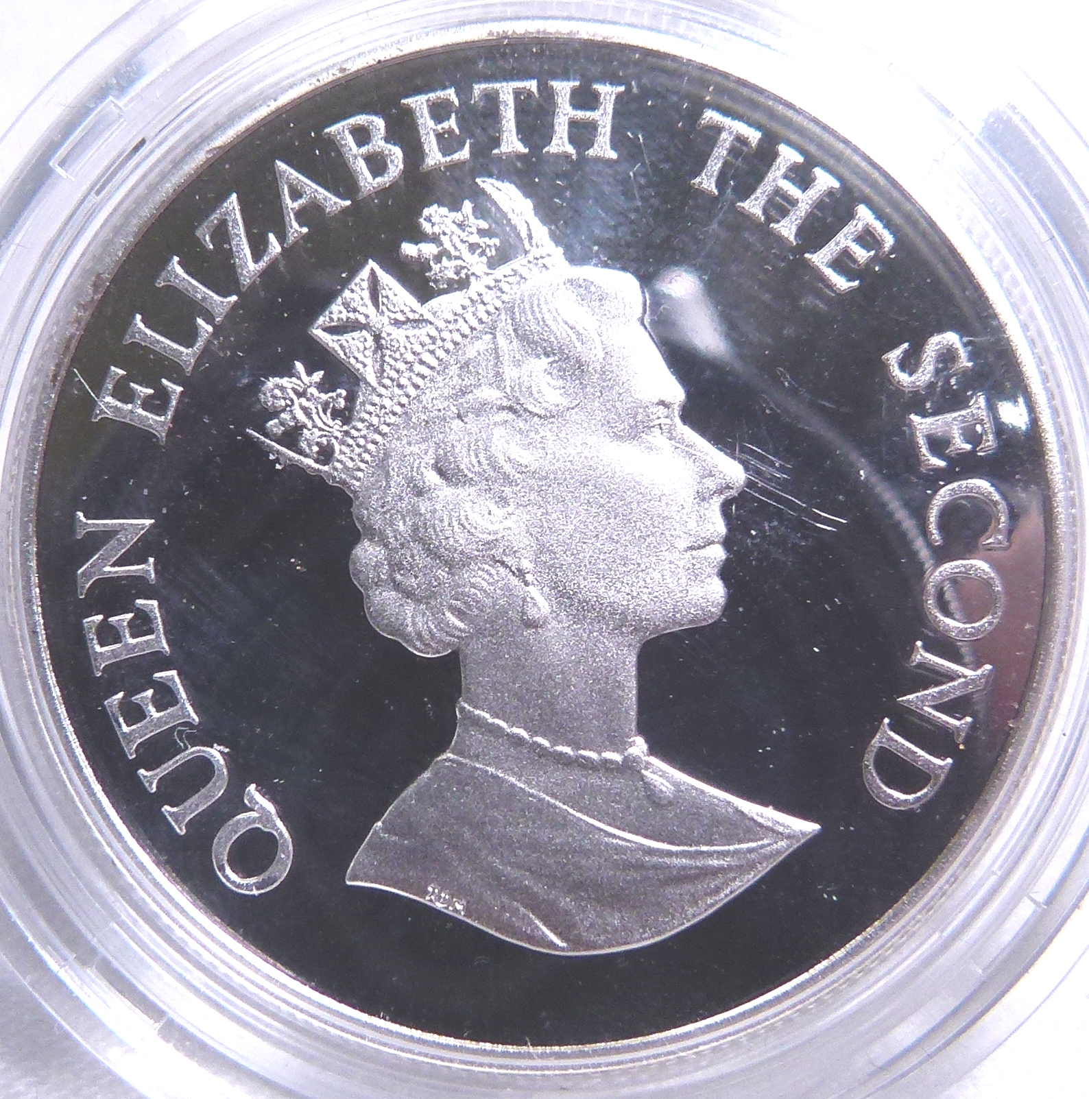 FALKLAND SILVER PROOF COIN. - Image 2 of 2