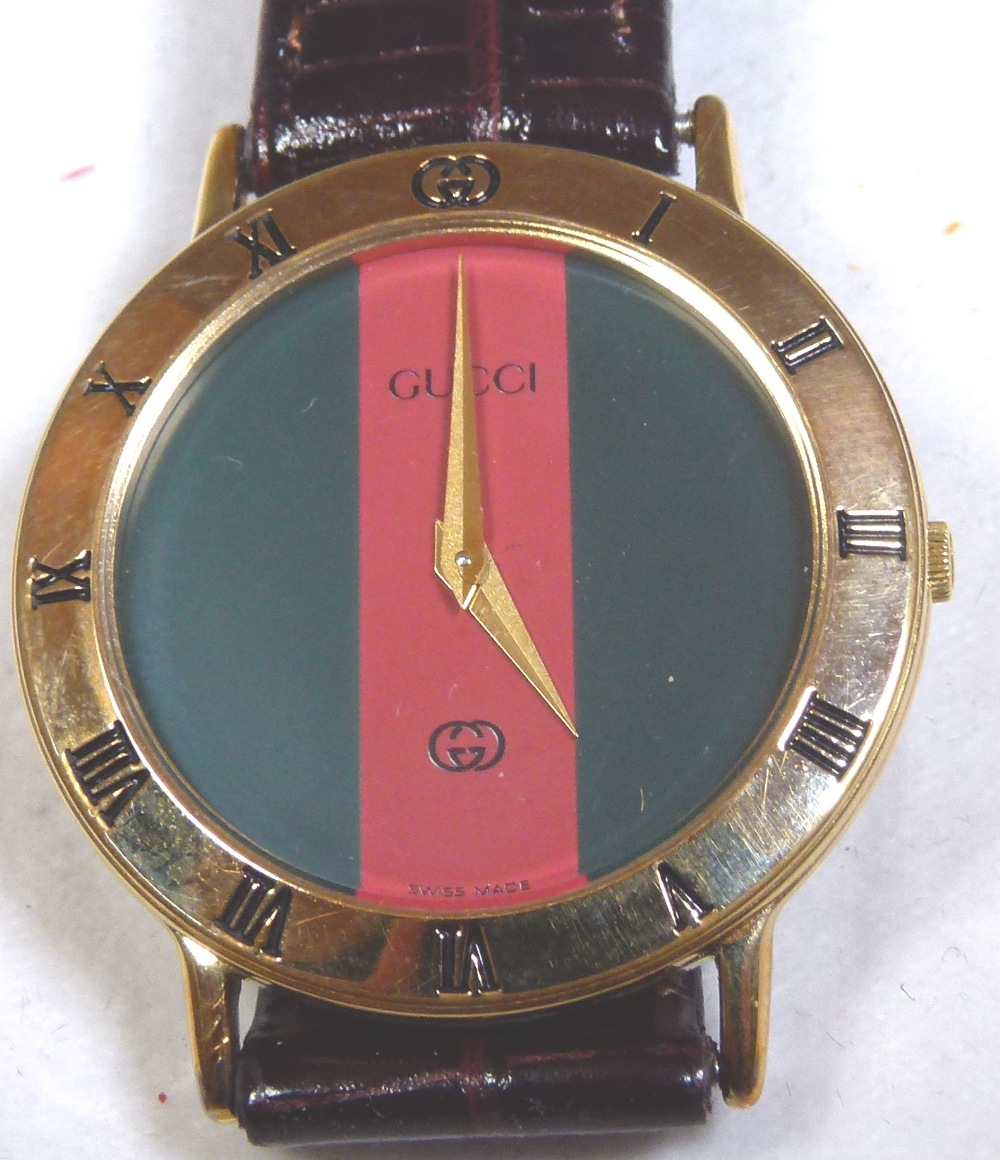 GENTS GUCCI WRISTWATCH.