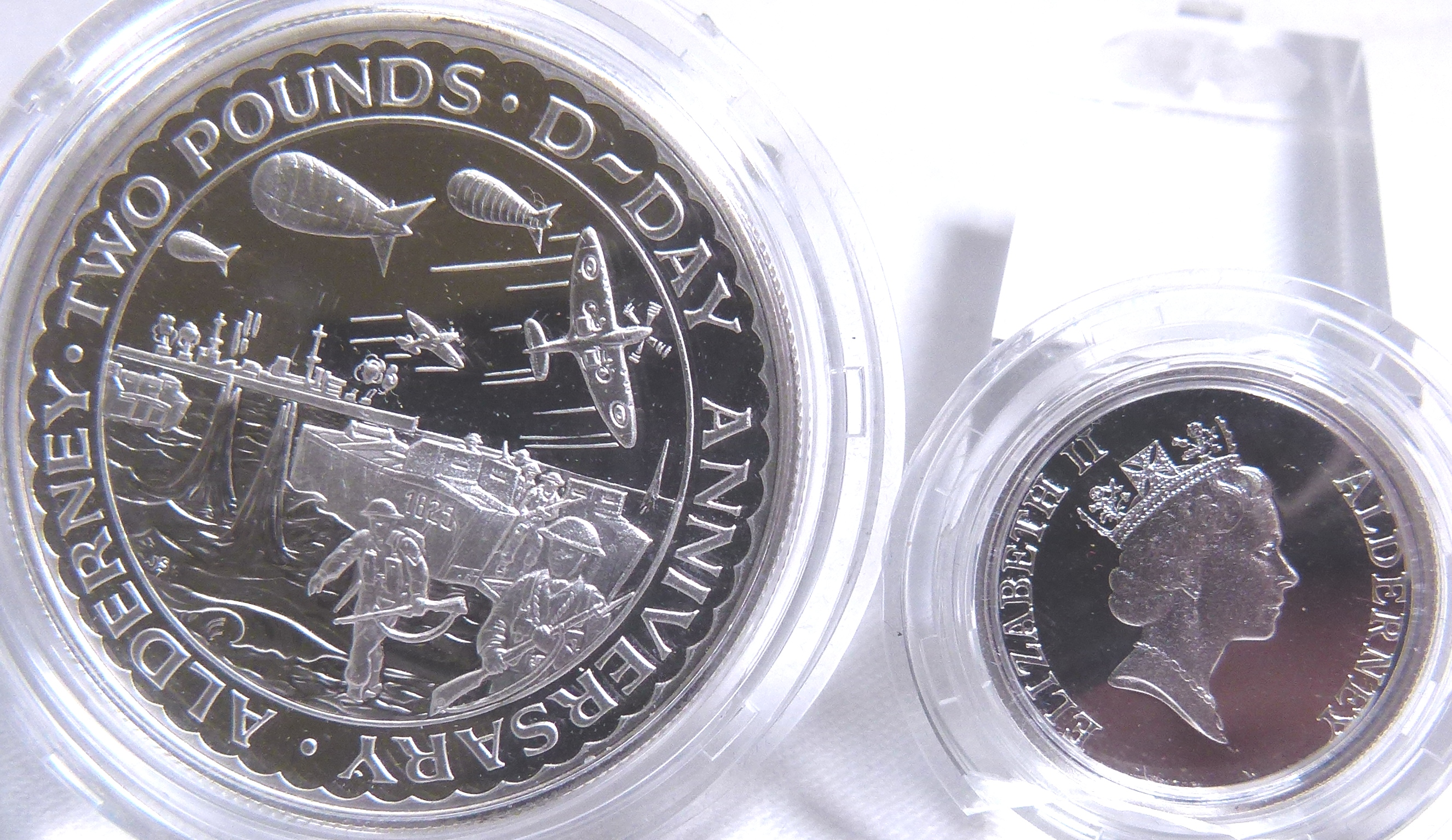 £2 SILVER PROOF COIN. - Image 2 of 2