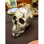 CHROMED SKULL.