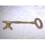 LARGE BRASS KEY.