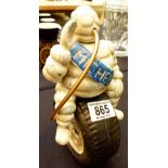 MICHELIN MAN ON TYRE.