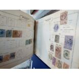 VICTORIAN STAMP ALBUM.