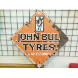 JOHN BULL TYRES SIGN.