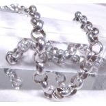 SILVER BELCHER CHAIN.