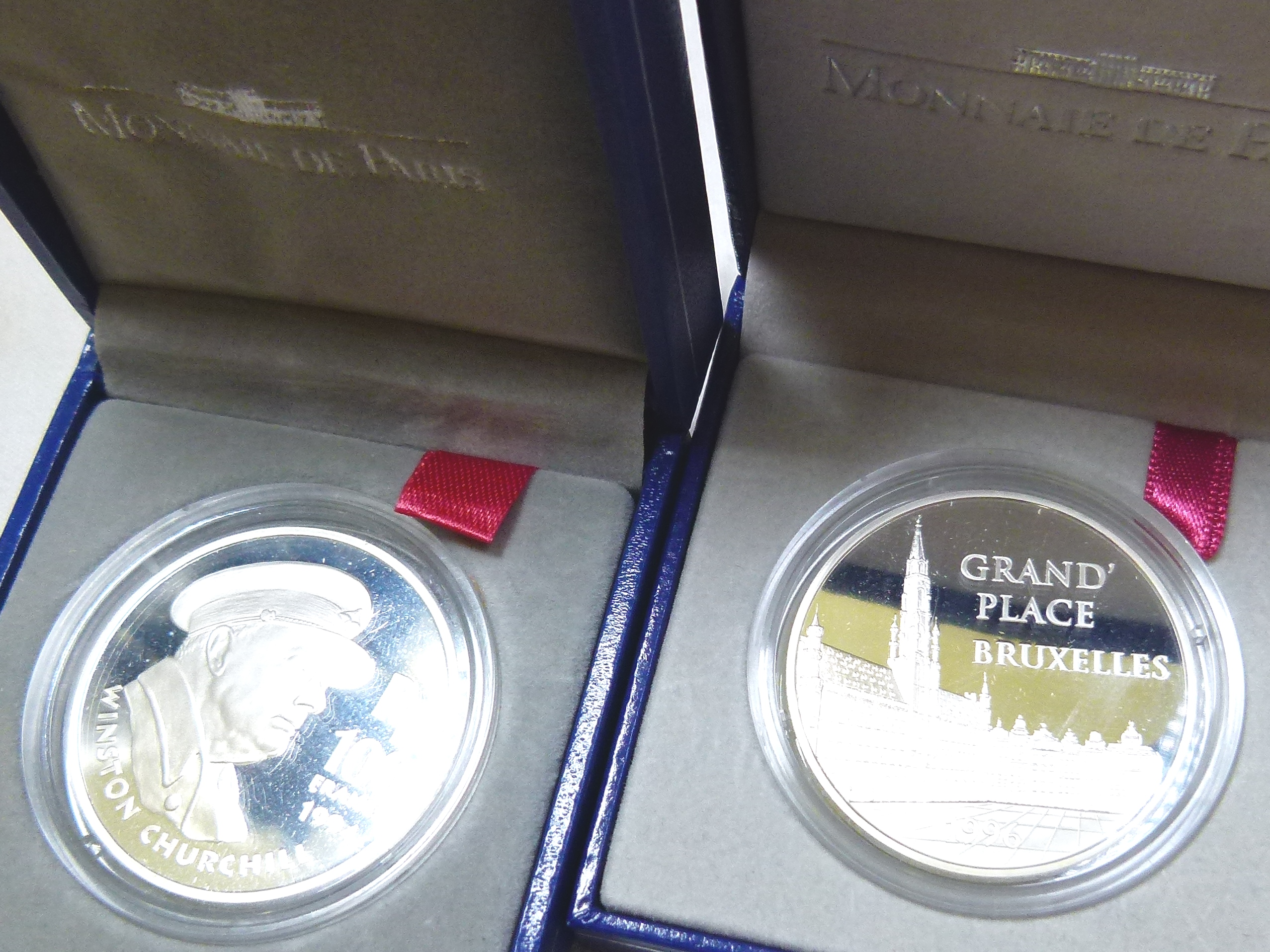 SILVER PROOF COINS.