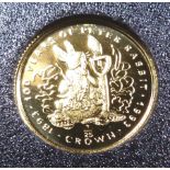 1/25 PETER RABBIT GOLD COIN.