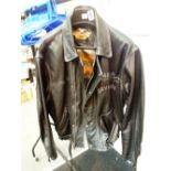 HARLEY DAVIDSON LEATHER JACKET.