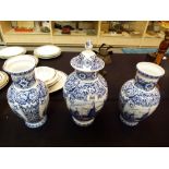 DELFT JAR & VASES.