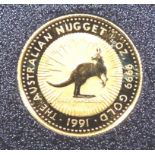 1/20 KANGAROO GOLD COIN.