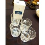 CAITHNESS WHISKY GLASSES.