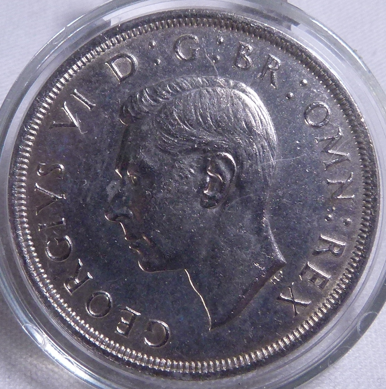 1937 GEORGE V CROWN. - Image 2 of 2