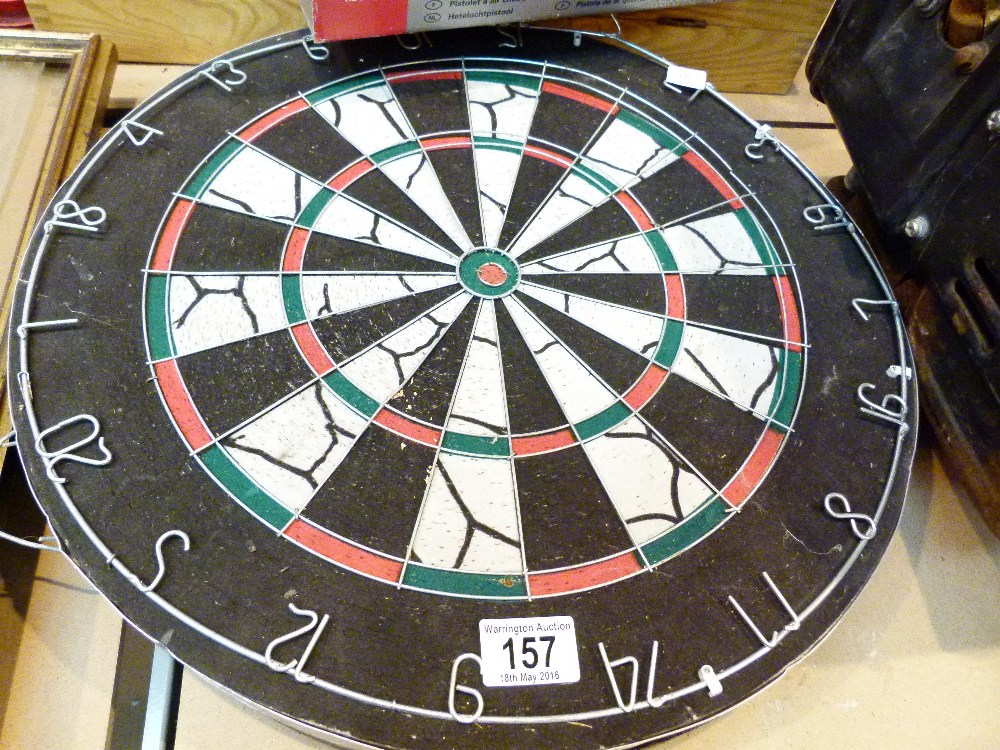 Two dart boards