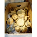 Box of Kiln Craft Bacchus dinner ware